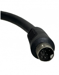 Radox Cable de Video Mini Din Macho - 6 RCA Macho, 1.8 Metros 