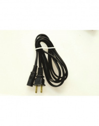 Radox Cable de Poder Tipo Panasonic Hembra - Macho, 1.5 Metros, Negro 
