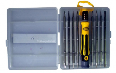 Radox Desarmador Puntas Intercambiables 310-020, 16 Piezas 