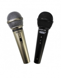 Radox Juego de Micrófonos 490-010, Alámbrico, 2 Piezas, Negro 