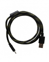 Radox Cable USB A Macho - Micro USB B Macho, 1 Metro, Negro 
