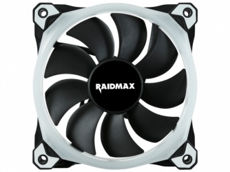 Ventilador Raidmax NV-R120FB RGB, 120mm, 1200RPM, Negro 