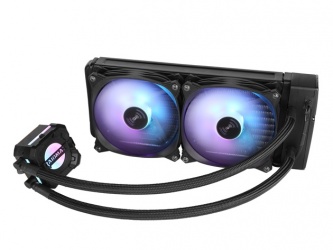 Raidmax TORNADO RC240 Enfriamiento Líquido para CPU, 2x 120mm, 600 - 1800RPM 