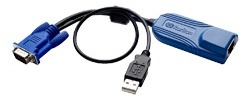 Raritan Cable KVM VGA/USB, Azul 