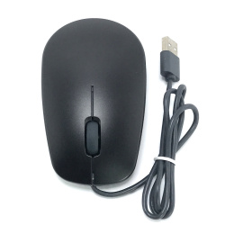 Mouse Raspberry Óptico RP-00202, Alámbrico, USB, 1200DPI, Negro 