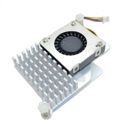 Raspberry Disipador de Calor, 5V, Plata, para Pi 5 