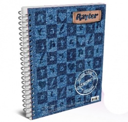 Rayter 10PR200RA Cuaderno Profesional de Raya, 200 Hojas, Azul 