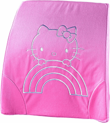 Razer Silla Gamer Razer Cojín Lumbar Hello Kitty, hasta 136kg, Rosa 