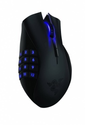 Mouse Gamer Razer Naga Epic, USB, Inalámbrico, 5600DPI, Negro/Azul 