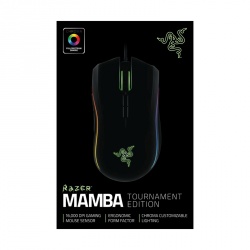 Mouse Gamer Razer Láser Mamba Tournament Edition, Alámbrico, USB, 16000DPI, Negro 