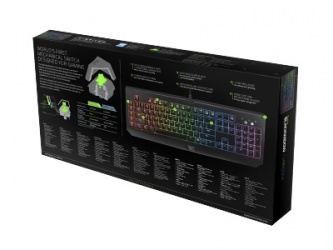 Teclado Gamer Razer BlackWidow Chroma, Teclado Mecánico, Alámbrico, USB, Negro 