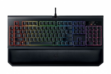 Teclado Gamer Razer BlackWidow Chroma V2 LED RGB, Teclado Mecánico, Switch Green, Alámbrico, Negro (Inglés) 