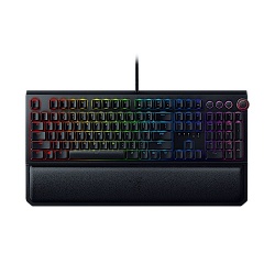 Teclado Gamer Razer BlackWidow Elite RGB, Teclado Mecánico, Green Switch, Alámbrico, Negro (Español) 