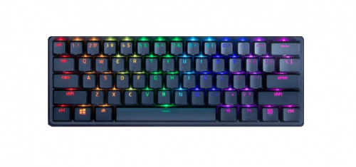 Teclado Gamer Razer Huntsman Mini 60% RGB, Mecánico, Switch Óptico Red, Alámbrico, Negro (Inglés) 
