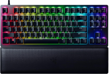 Teclado Gamer Razer Huntsman V2 Tenkeyless RGB, Switch Red, Alámbrico, Negro (Español) 