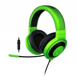 Razer Audífonos Gamer Kraken Pro, Alámbrico, 3.5mm, 1.3 Metros, Verde/Negro 