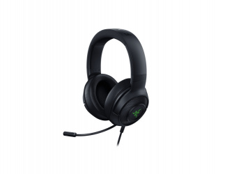 Razer Audífonos Gamer Kraken V3 X 7.1, Alámbrico, USB-A, Negro/Verde 