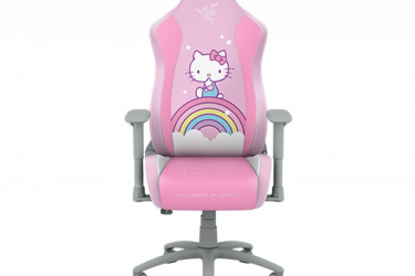 Razer Silla Gamer Iskur X Hello Kitty, hasta 136kg, Rosa 
