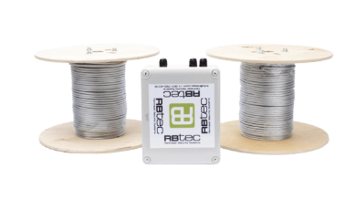 RBtec Bobina de Cable para Alarma IROC-2Z-250-V2, 2 Conductores, 14 AWG, 152 Metros 