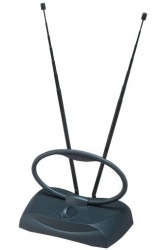 RCA Antena para Televisión ANT121, FM, Negro 
