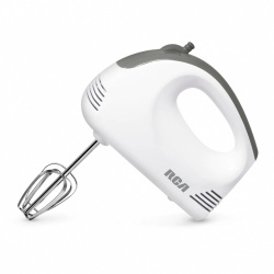 RCA Batidora De Mano RC-094, 100W, 5 Velocidades, Blanco/Gris 