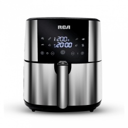 RCA Freidora de Aire RC-107, 8 Litros, Negro/Plata 
