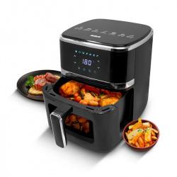 RCA Freidora de Aire RC-110, 5 Litros, 1350W, 200 °C, Negro 