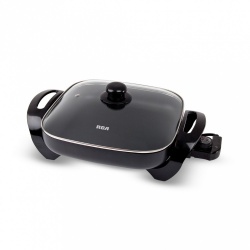 RCA Sartén Eléctrico RC-3030C, 1400W, 4.2L, Negro 
