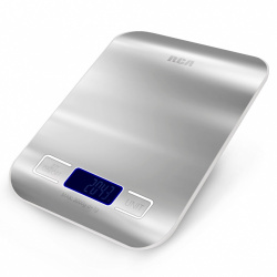 RCA Báscula Digital RC-B1, hasta 5Kg, Plata 