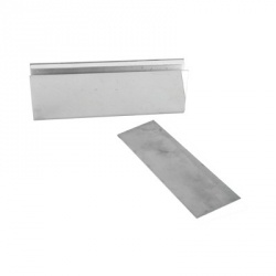 RCI Bracket para Puertas de Vidrio 1/2'', hasta 544kg, Plata 