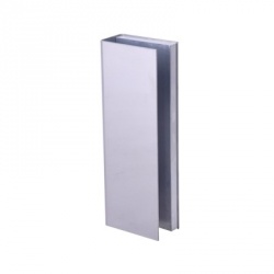 RCI Bracket para Puertas de Vidrio 3/4'', hasta 544kg, Plata 