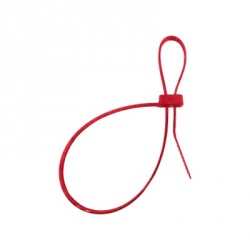 RedGear Cintillo de Nylon, 37.8cm, Rojo, 100 Piezas 