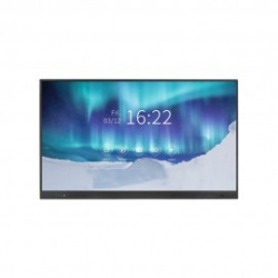 Redleaf GT-75 Pantalla Interactiva 75”, 4K Ultra HD, Negro 