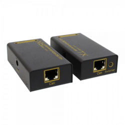 Redleaf Extensor HDMI, Alámbrico, RJ-45 Cat5/Cat6, hasta 60 Metros, Negro 