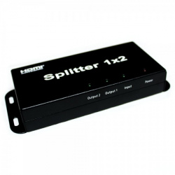 Redleaf Video Splitter HDMI, 2 Puertos HDMI, Negro 