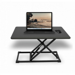 Redleaf Estación de Trabajo de Pie y Sentado SSDW-04N, hasta 5Kg, Negro 