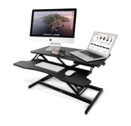 Redlemon Escritorio de Pie para PC/Laptop 82392, Negro 