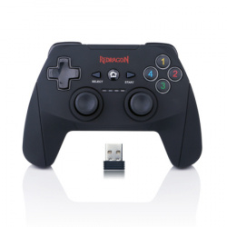 Redragon Gamepad Harrow G808, Inalámbrico, USB-A, Negro 