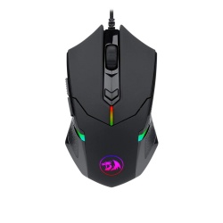Mouse Gamer Ergonómico Redragon Óptico Centrophorus, Alámbrico, USB A, 7200DPI, Negro 
