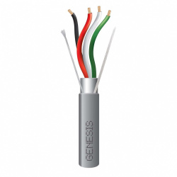 Resideo Bobina de Cable para Alarma Genesis, 7 Hilos, 22 AWG, 305 Metros, Gris 
