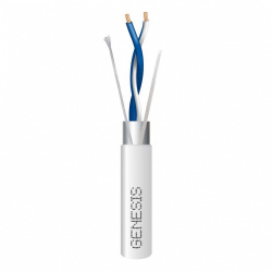 Resideo Bobina de Cable de Red Genesis, 22 AWG, 305 Metros, Blanco 