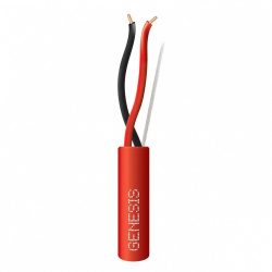 Resideo Bobina de Cable para Alarma Contra Incendios Genesis, 16 AWG, 305 Metros, Rojo 