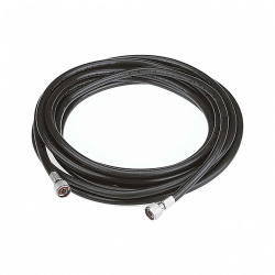Resideo Cable Coaxial N Macho, 7.6 Metros, Negro, para Antenas GSM Honeywell 