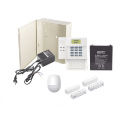 Resideo Kit Sistema de Alarma VISTA-48L-K2, Alámbrico/Inalámbrico, Incluye Panel de Alarma Vista 48L/Teclado/Batería/Detector de Movimiento/Contactos/Transformador 