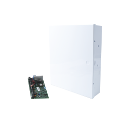 Resideo Panel Hibrido con Gabinete VISTA-48LA, hasta 48 Zonas, Blanco 