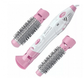 Revlon Kit Cepillo Secador RVHA446LA1N2, Rosa/Blanco 