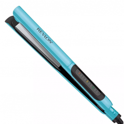 Revlon Plancha para Cabello RVST2205, 235 °C, Azul/Negro 