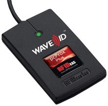 RF Ideas Lector de Tarjeta de Proximidad pcProx Plus Wave ID, USB, Negro 