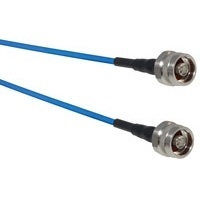 RF Industries Cable Coaxial Clase N Macho - Clase N Macho, 1 Metro, Negro/Azul 