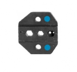 RF Industries Mordaza para Plegar Conectores de Anillo en RG-58/U/RG-174/U/RG-316/U 